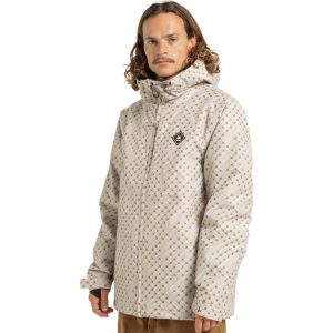 Unisex Basis Print Insulated Jacket